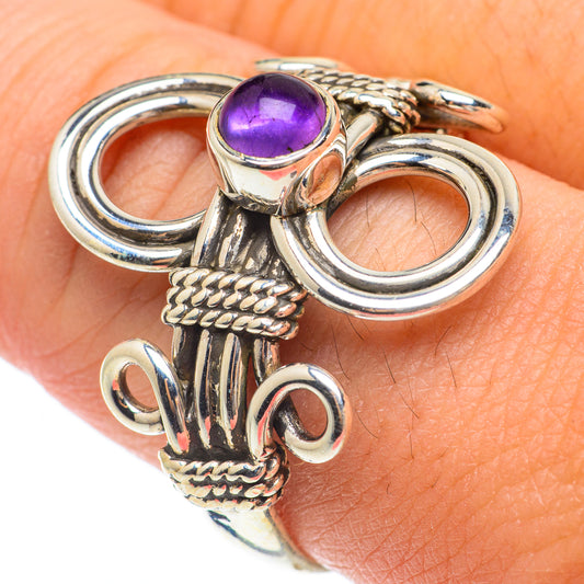 Amethyst Rings handcrafted by Ana Silver Co - RING64650