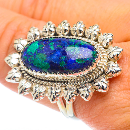Azurite Rings handcrafted by Ana Silver Co - RING64880