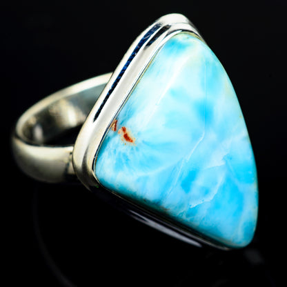 Larimar Rings handcrafted by Ana Silver Co - RING9641