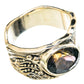 Smoky Quartz Rings handcrafted by Ana Silver Co - RING100035