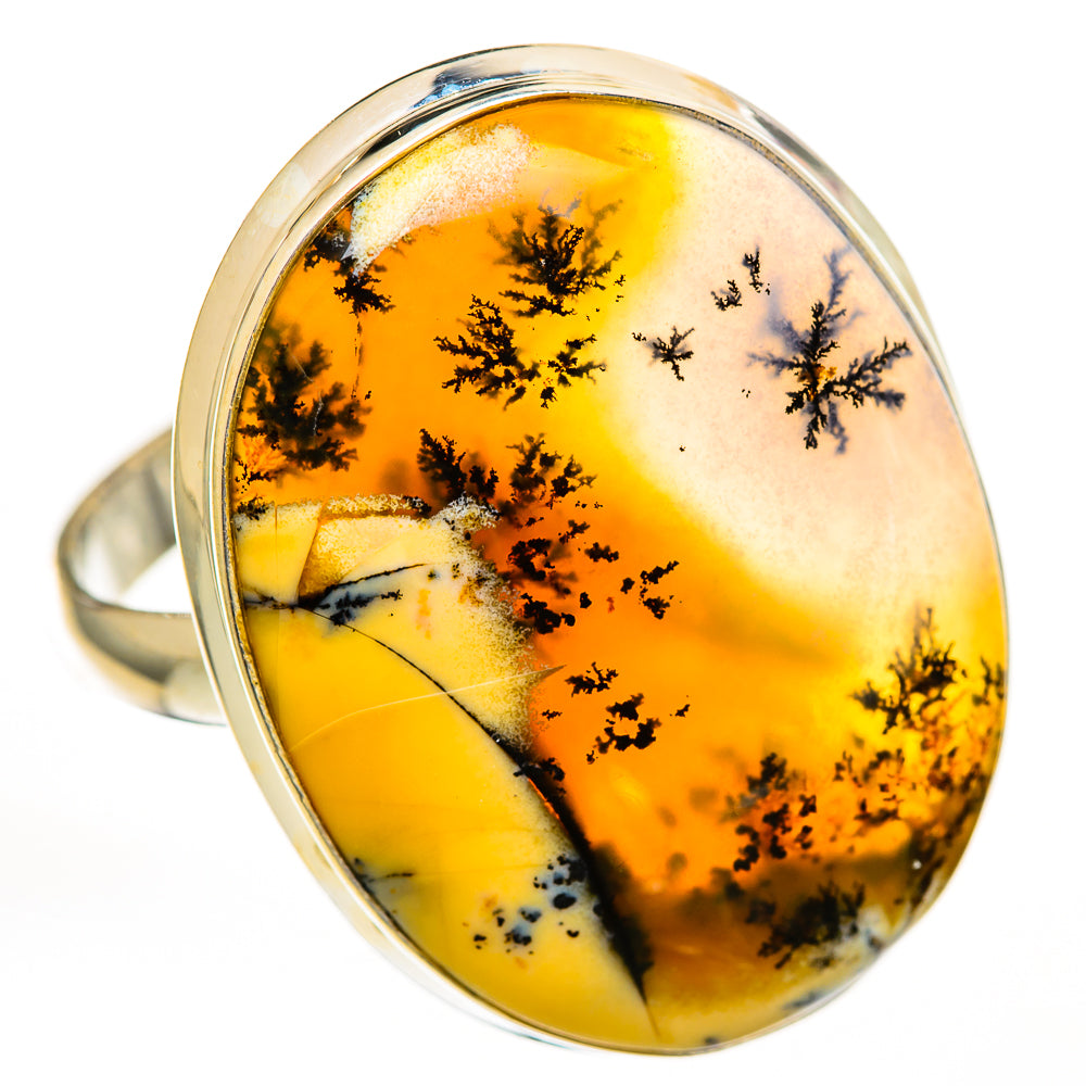 Dendritic Opal Rings handcrafted by Ana Silver Co - RING111704 - Photo 2