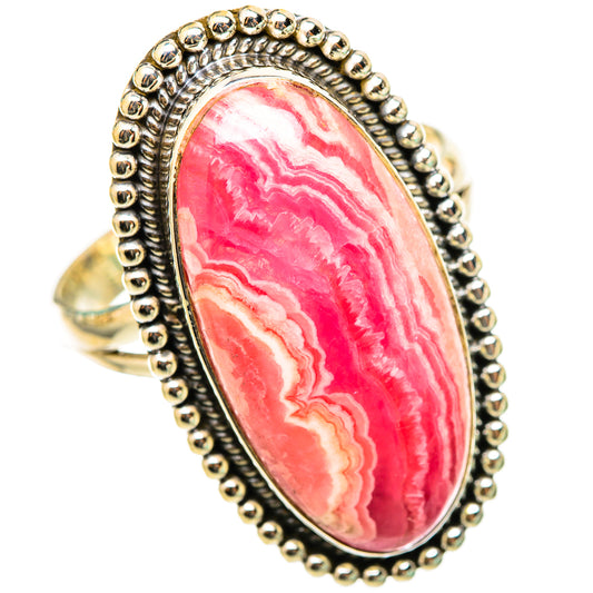 Rhodochrosite Rings handcrafted by Ana Silver Co - RING116328 - Photo 2