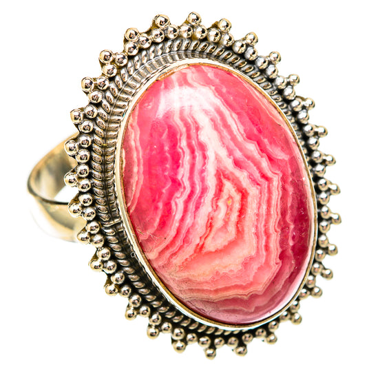 Rhodochrosite Rings handcrafted by Ana Silver Co - RING118221 - Photo 2