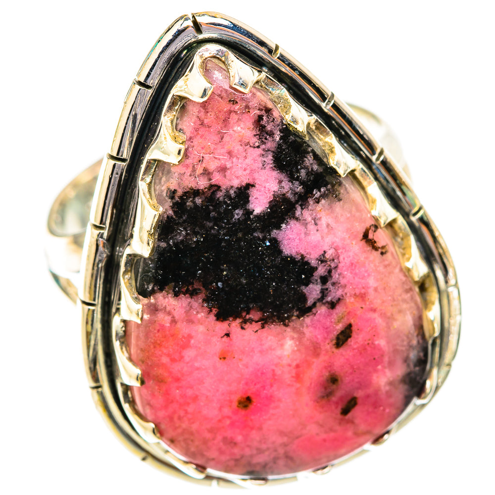 Rhodonite Rings handcrafted by Ana Silver Co - RING118836 - Photo 2
