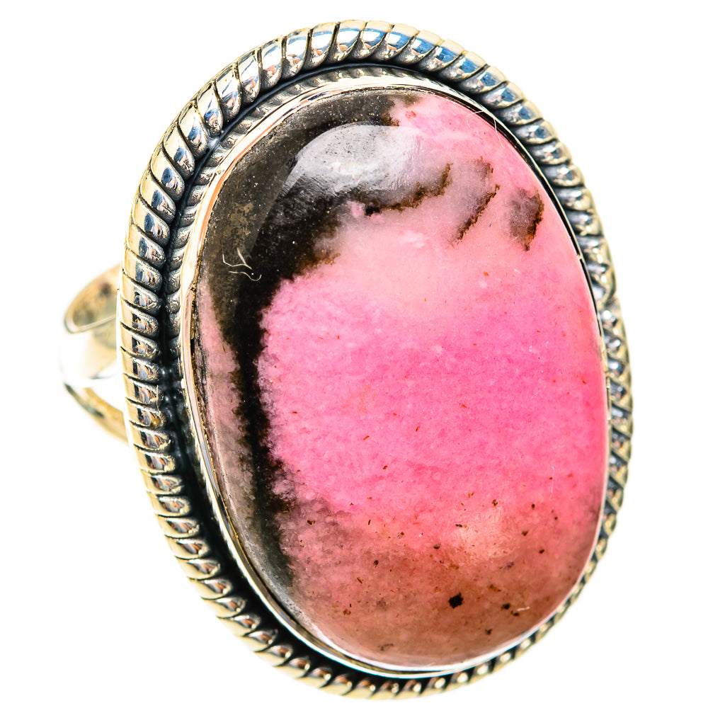 Rhodonite Rings handcrafted by Ana Silver Co - RING119201 - Photo 2