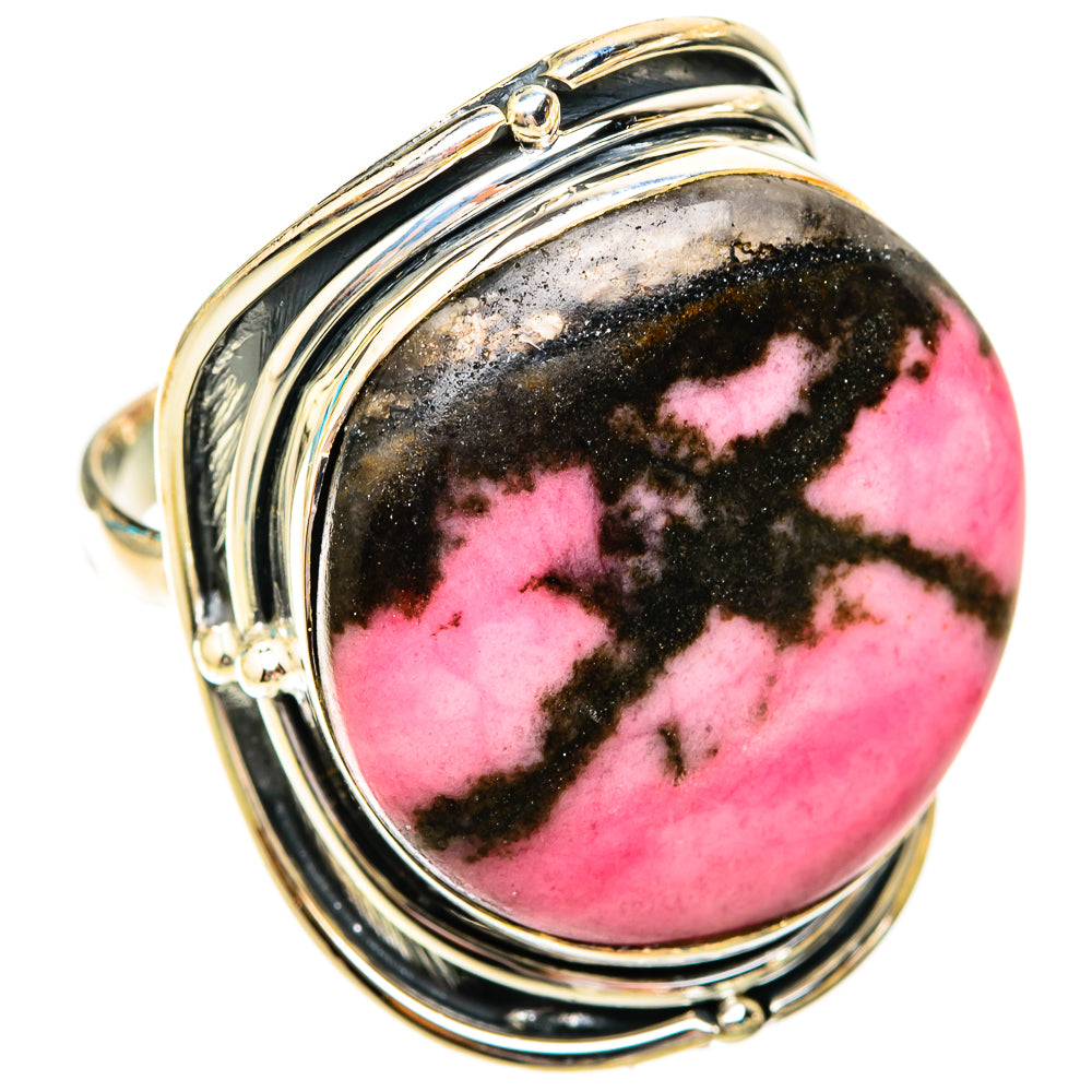 Rhodonite Rings handcrafted by Ana Silver Co - RING119487 - Photo 2