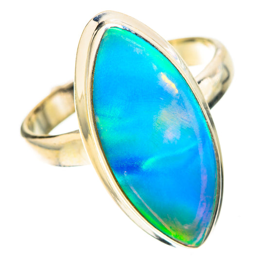 Aura Opal Rings handcrafted by Ana Silver Co - RING128683 - Photo 2