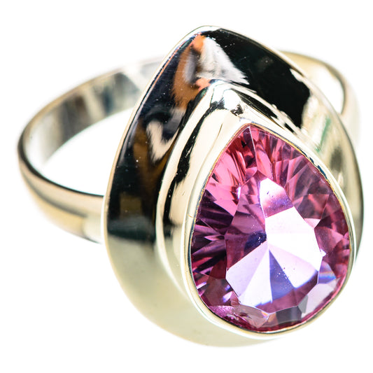 Color Change Alexandrite (Lab.) Rings handcrafted by Ana Silver Co - RING128990 - Photo 2