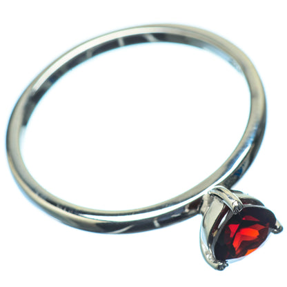 Garnet Rings handcrafted by Ana Silver Co - RING21400