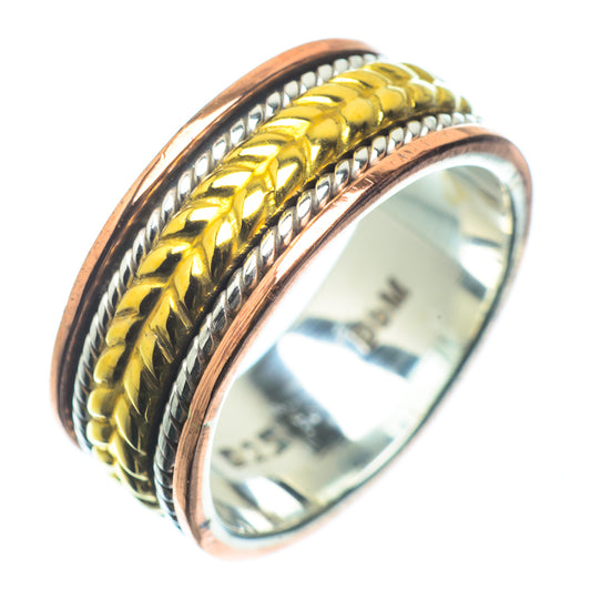 Meditation Spinner Rings handcrafted by Ana Silver Co - RING23319