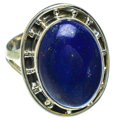 Lapis Lazuli Rings handcrafted by Ana Silver Co - RING43945