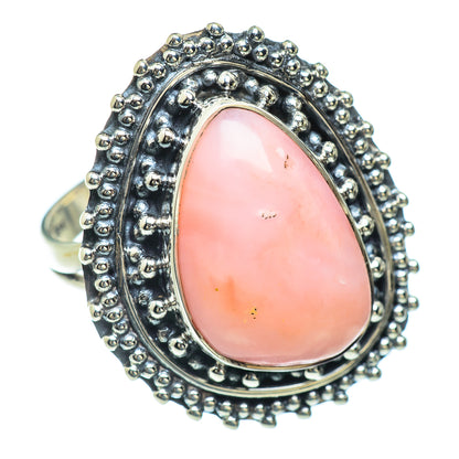 Pink Opal Rings handcrafted by Ana Silver Co - RING44222