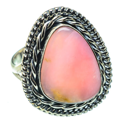 Pink Opal Rings handcrafted by Ana Silver Co - RING44628