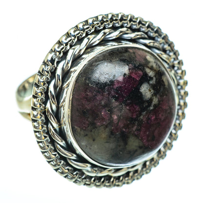 Russian Eudialyte Rings handcrafted by Ana Silver Co - RING45394