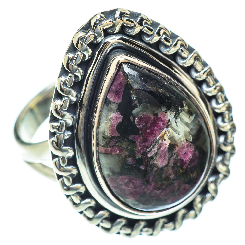 Russian Eudialyte Rings handcrafted by Ana Silver Co - RING56900