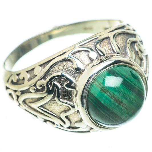 Malachite Rings handcrafted by Ana Silver Co - RING60068