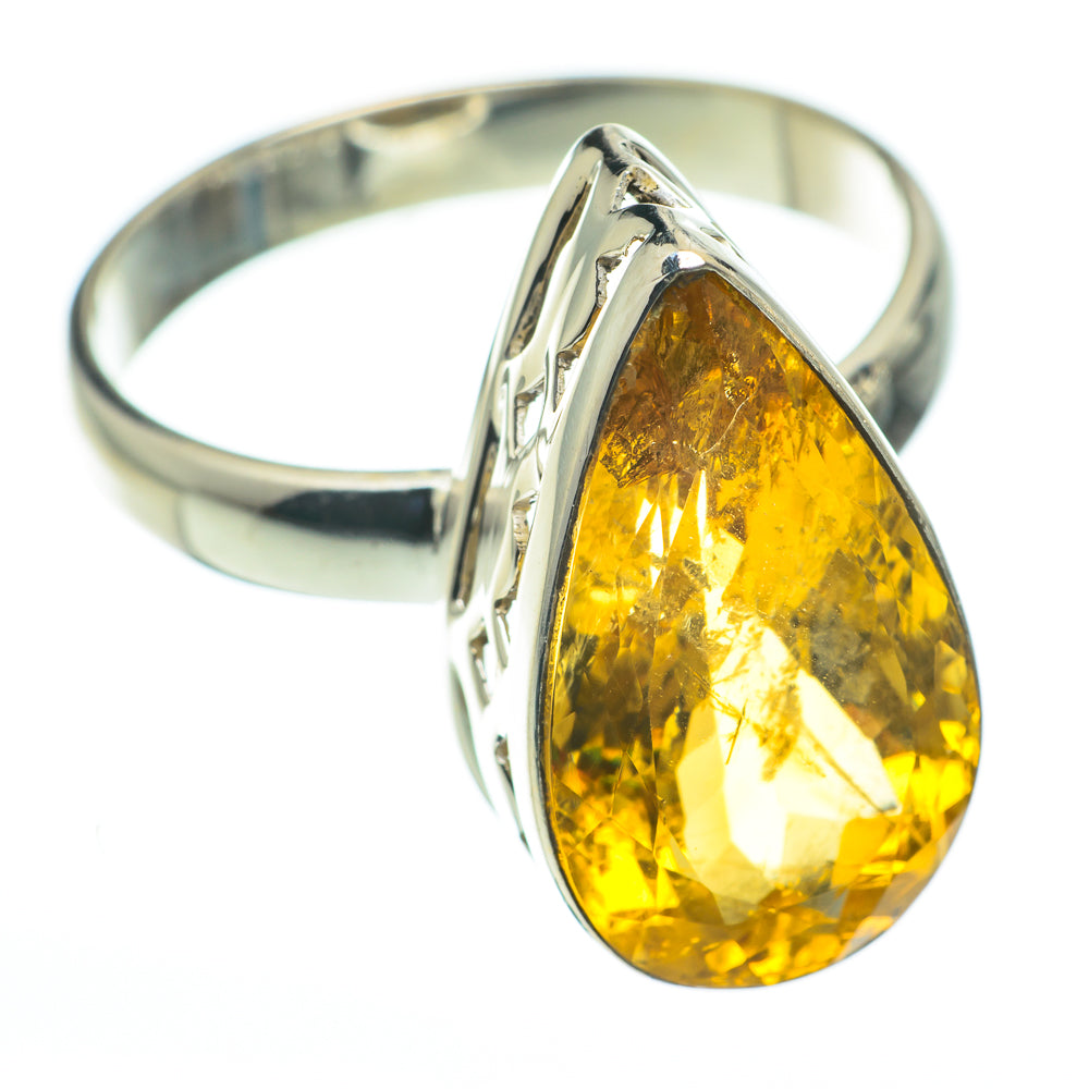 Citrine Rings handcrafted by Ana Silver Co - RING60428