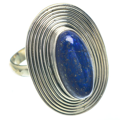 Lapis Lazuli Rings handcrafted by Ana Silver Co - RING61084