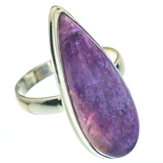 Charoite Rings handcrafted by Ana Silver Co - RING61138