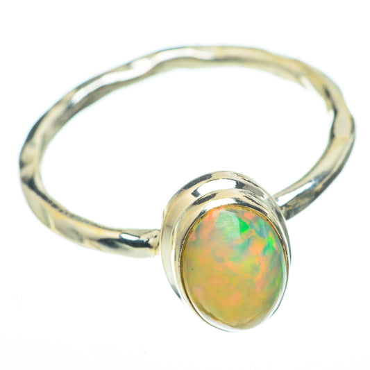 Ethiopian Opal Rings handcrafted by Ana Silver Co - RING61334