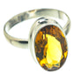 Mandarin Citrine Rings handcrafted by Ana Silver Co - RING61615