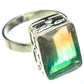 Green Fluorite Rings handcrafted by Ana Silver Co - RING61628