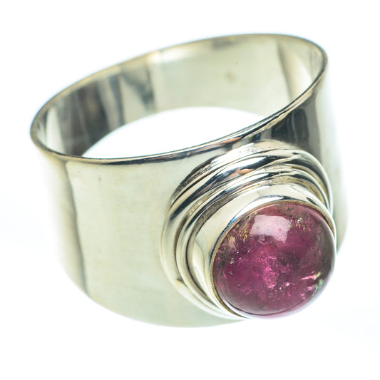 Pink Tourmaline Rings handcrafted by Ana Silver Co - RING61754