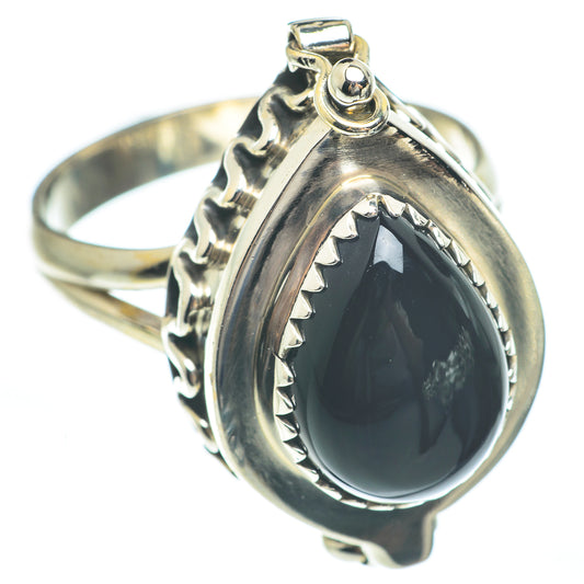 Black Onyx Rings handcrafted by Ana Silver Co - RING61893