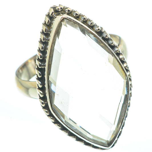 White Quartz Rings handcrafted by Ana Silver Co - RING61897
