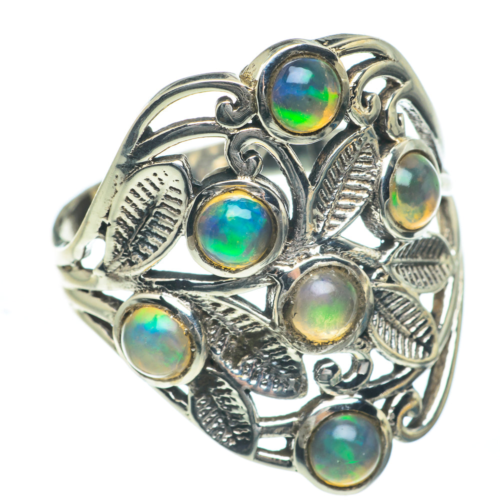 Ethiopian Opal Rings handcrafted by Ana Silver Co - RING61984