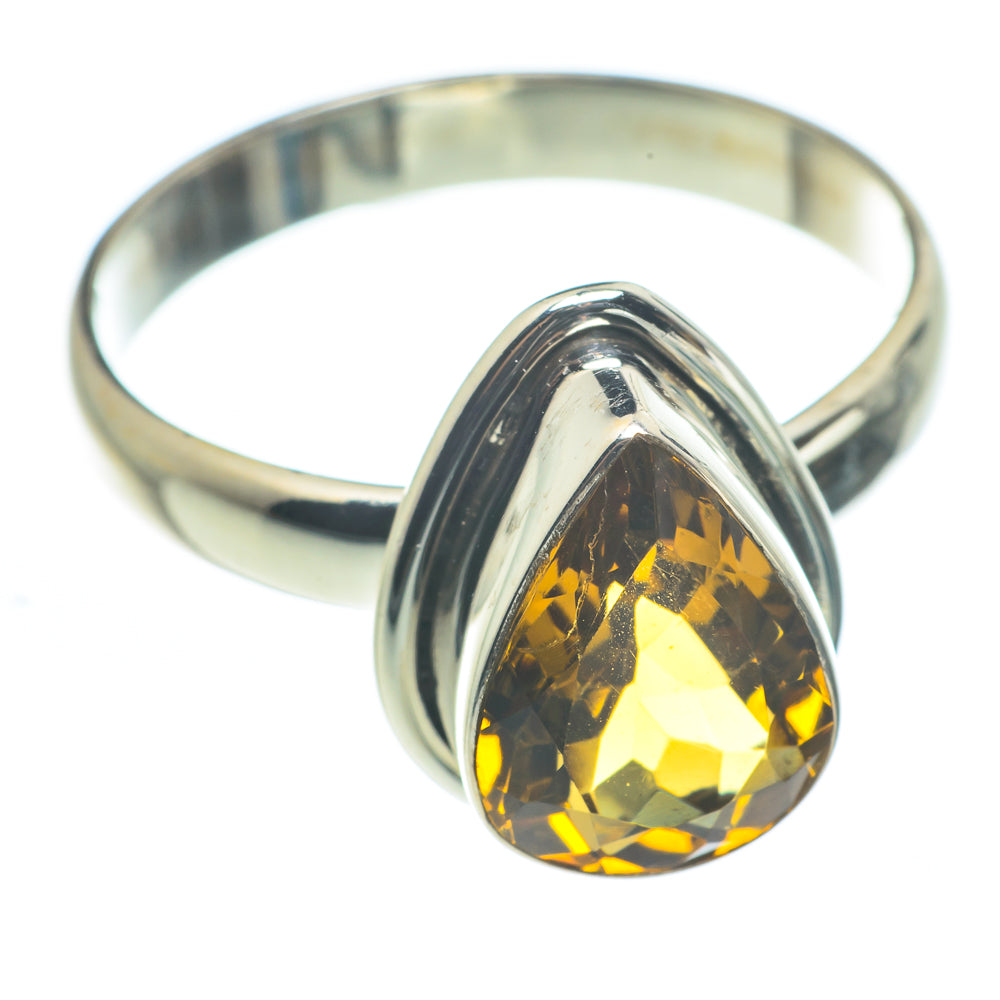 Citrine Rings handcrafted by Ana Silver Co - RING62461