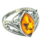 Baltic Amber Rings handcrafted by Ana Silver Co - RING62465