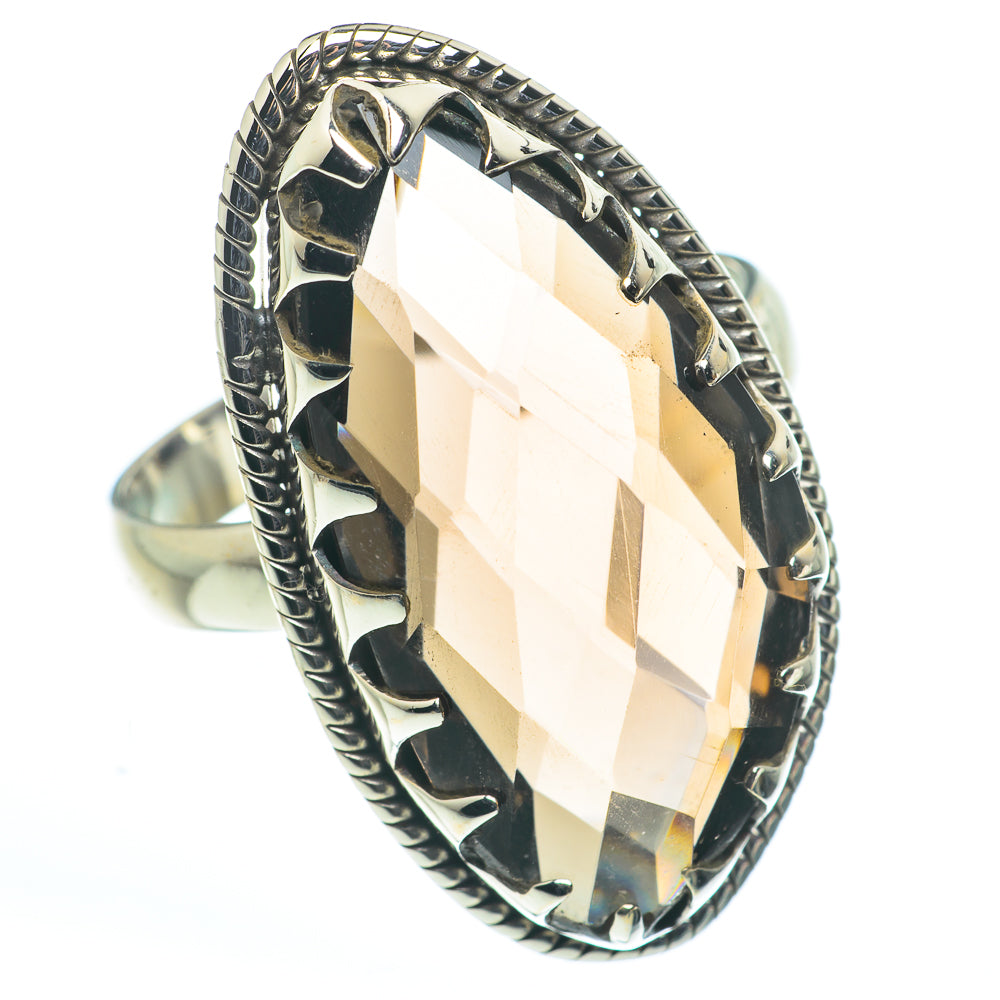 Smoky Quartz Rings handcrafted by Ana Silver Co - RING62685