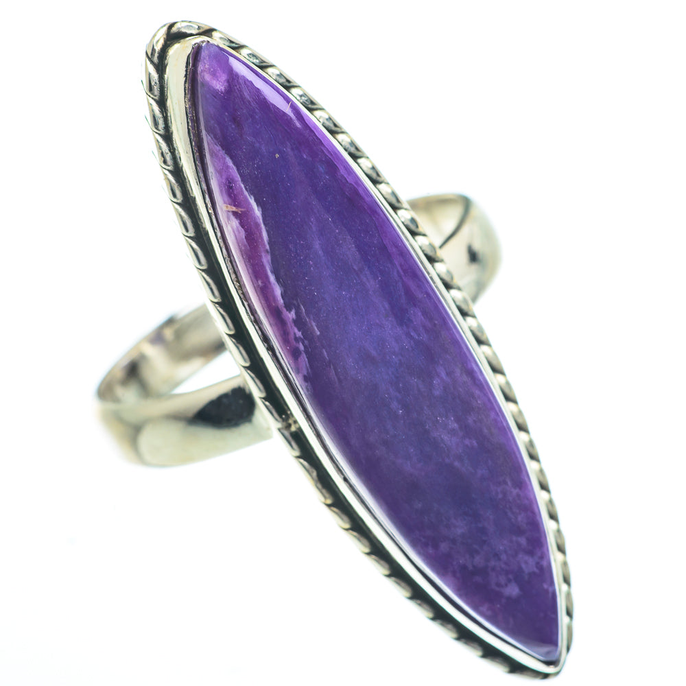Charoite Rings handcrafted by Ana Silver Co - RING63029