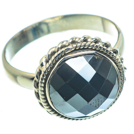 Hematite Rings handcrafted by Ana Silver Co - RING63195