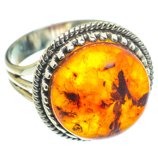 Baltic Amber Rings handcrafted by Ana Silver Co - RING63310