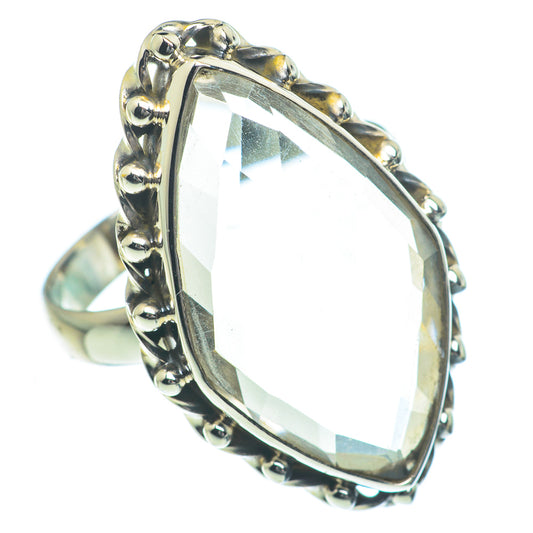 White Quartz Rings handcrafted by Ana Silver Co - RING63355