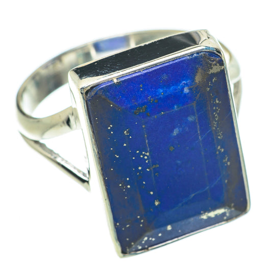 Lapis Lazuli Rings handcrafted by Ana Silver Co - RING63449