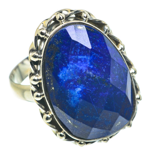 Lapis Lazuli Rings handcrafted by Ana Silver Co - RING63576