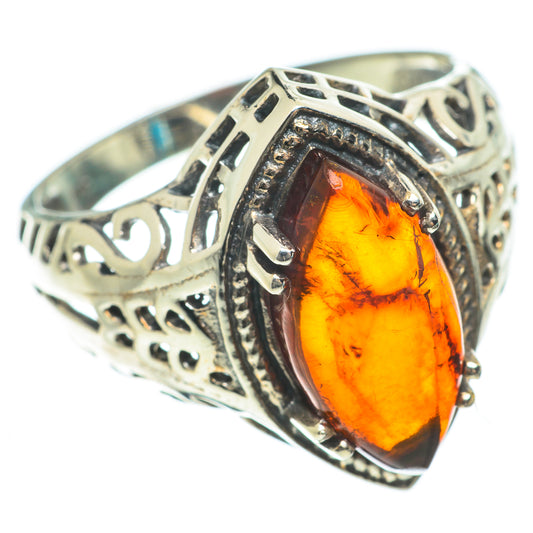 Baltic Amber Rings handcrafted by Ana Silver Co - RING63724