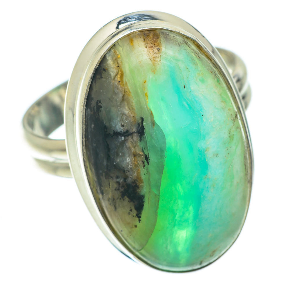 Peruvian Opal Rings handcrafted by Ana Silver Co - RING63934