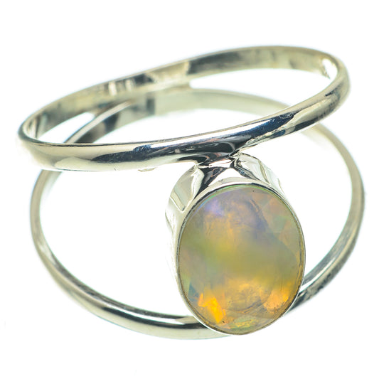 Ethiopian Opal Rings handcrafted by Ana Silver Co - RING64157