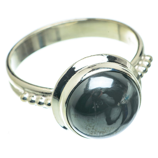 Hematite Rings handcrafted by Ana Silver Co - RING64210