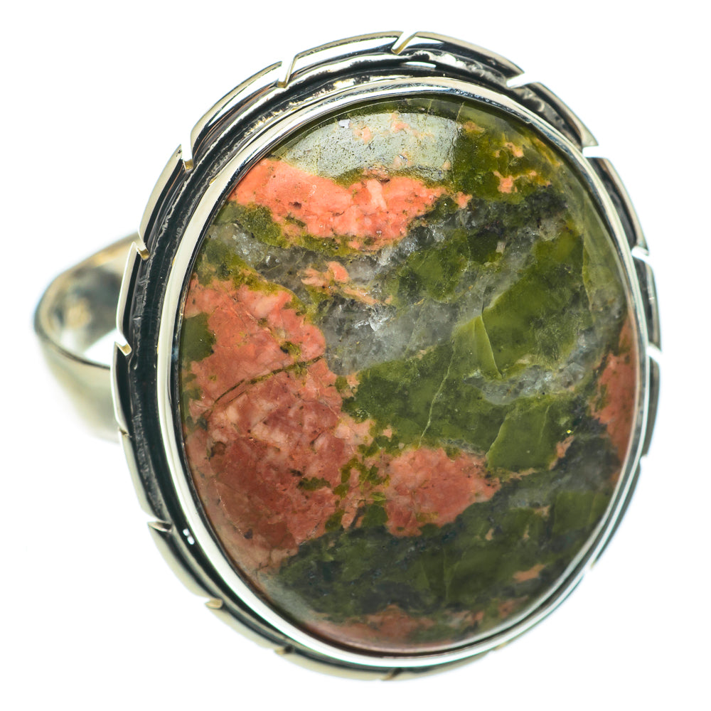 Unakite Rings handcrafted by Ana Silver Co - RING64257