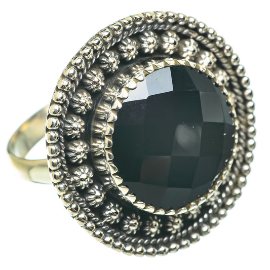 Black Onyx Rings handcrafted by Ana Silver Co - RING64370