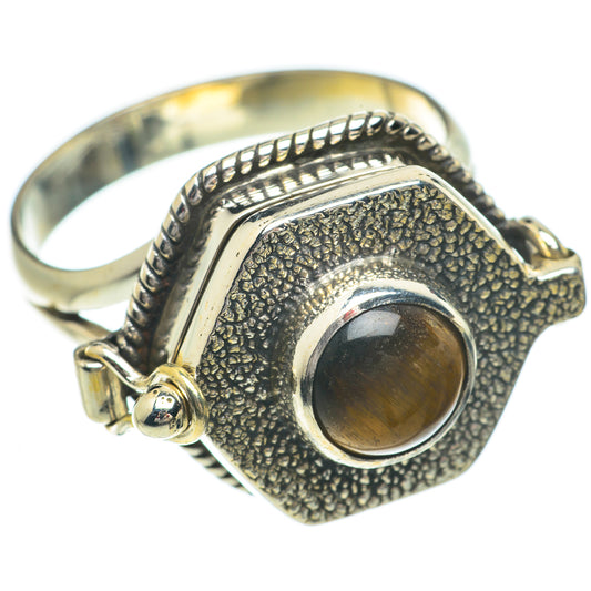 Tiger Eye Rings handcrafted by Ana Silver Co - RING64418