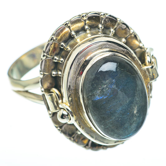 Labradorite Rings handcrafted by Ana Silver Co - RING64457