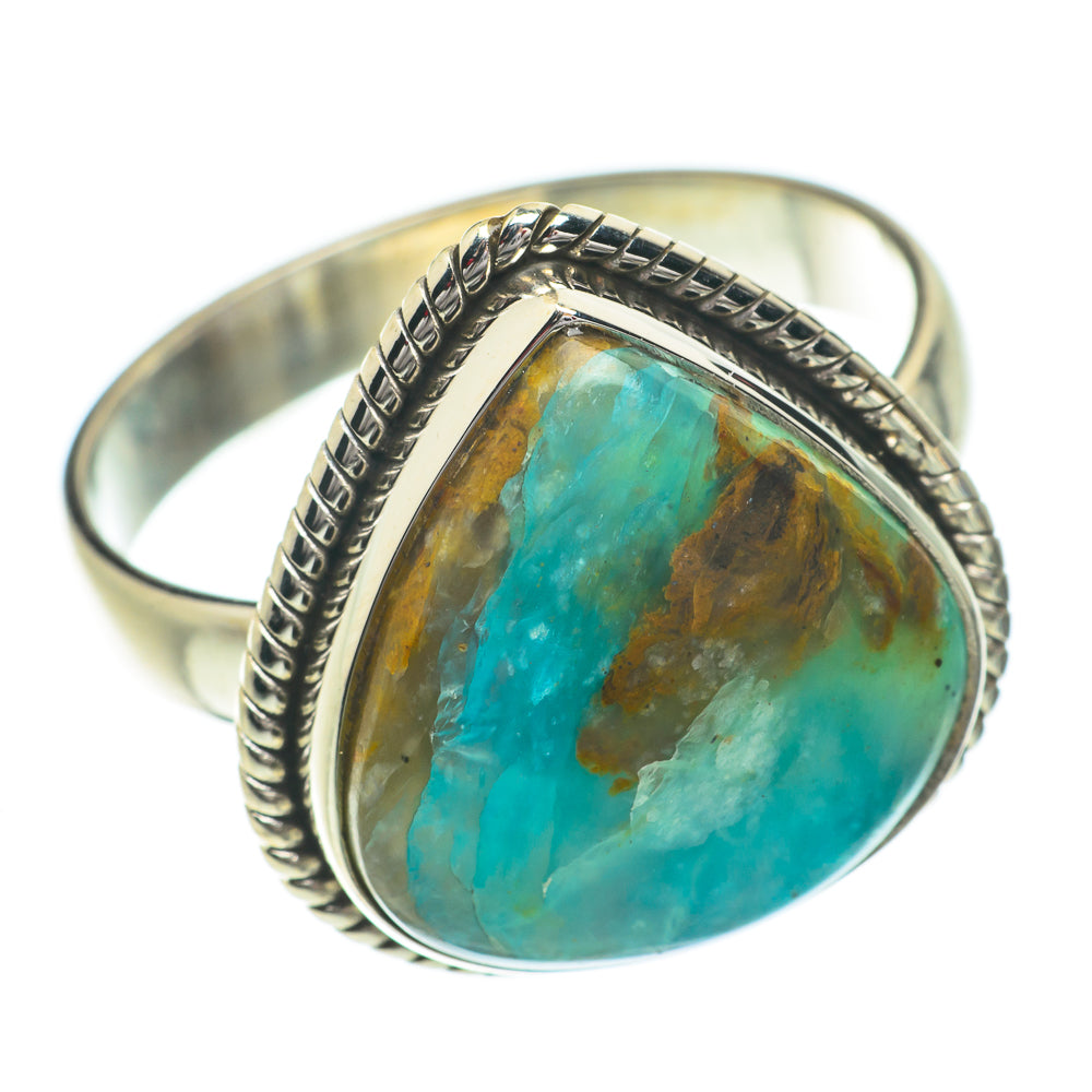 Peruvian Opal Rings handcrafted by Ana Silver Co - RING64483