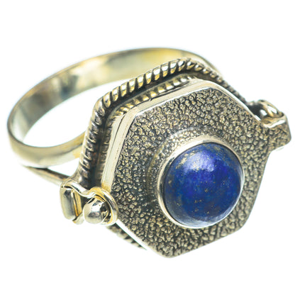 Lapis Lazuli Rings handcrafted by Ana Silver Co - RING64537