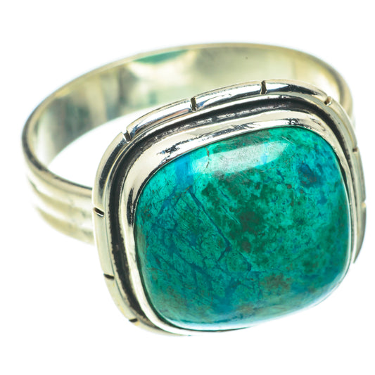 Chrysocolla Rings handcrafted by Ana Silver Co - RING64790